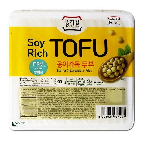 (KW) JONGGA Sojareicher Tofu zum Braten 300g - MAOMAO