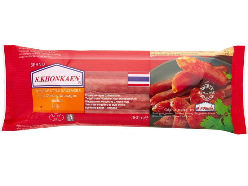 (KW) S. KHONKAEN Chinese Sausage 360g