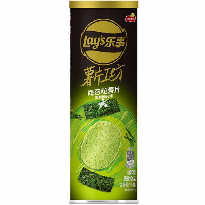 LAY'S 乐事烤海苔薯片 104g
