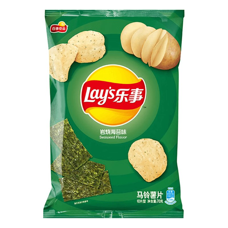 LAY'S 乐事 海苔薯片 70g