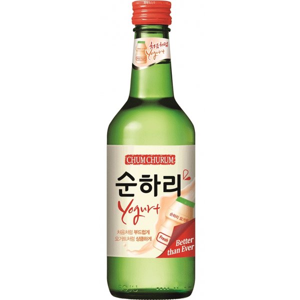 LOTTE CHUM CHURUM Joghurt [Soju] (12% Alc.) 360ml - MAOMAO