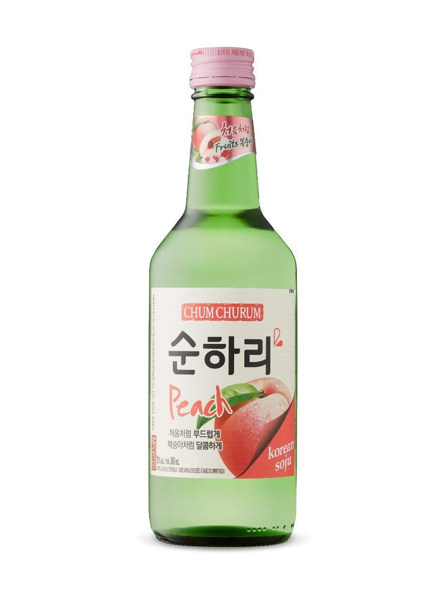 LOTTE CHUM CHURUM Pfirsich [Soju] (12% Alc.) 360ml 12% - MAOMAO