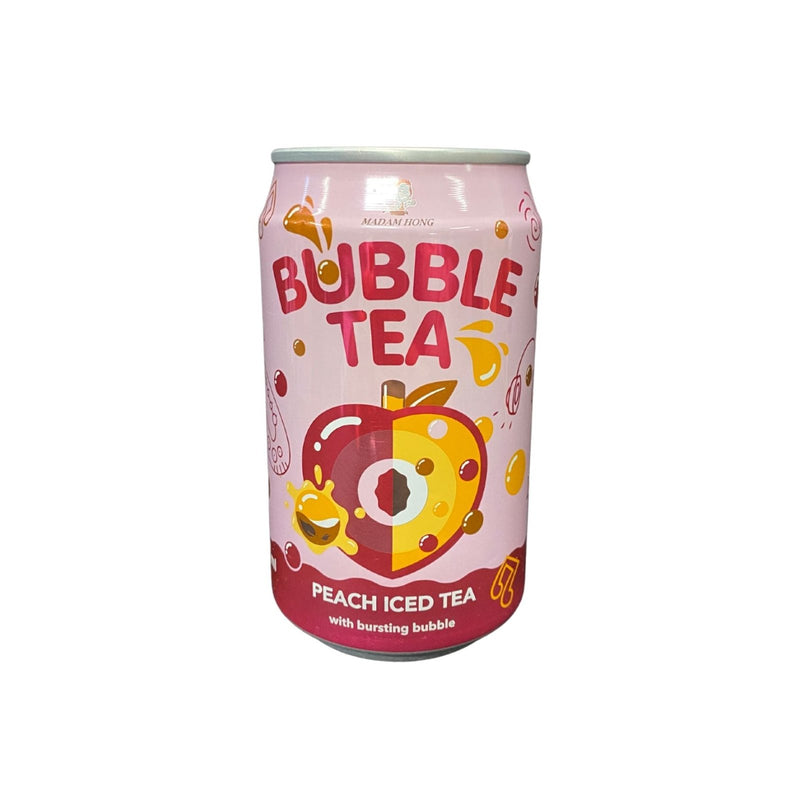 MADAM HONG 珍珠奶茶 桃子 320ml（一次性）