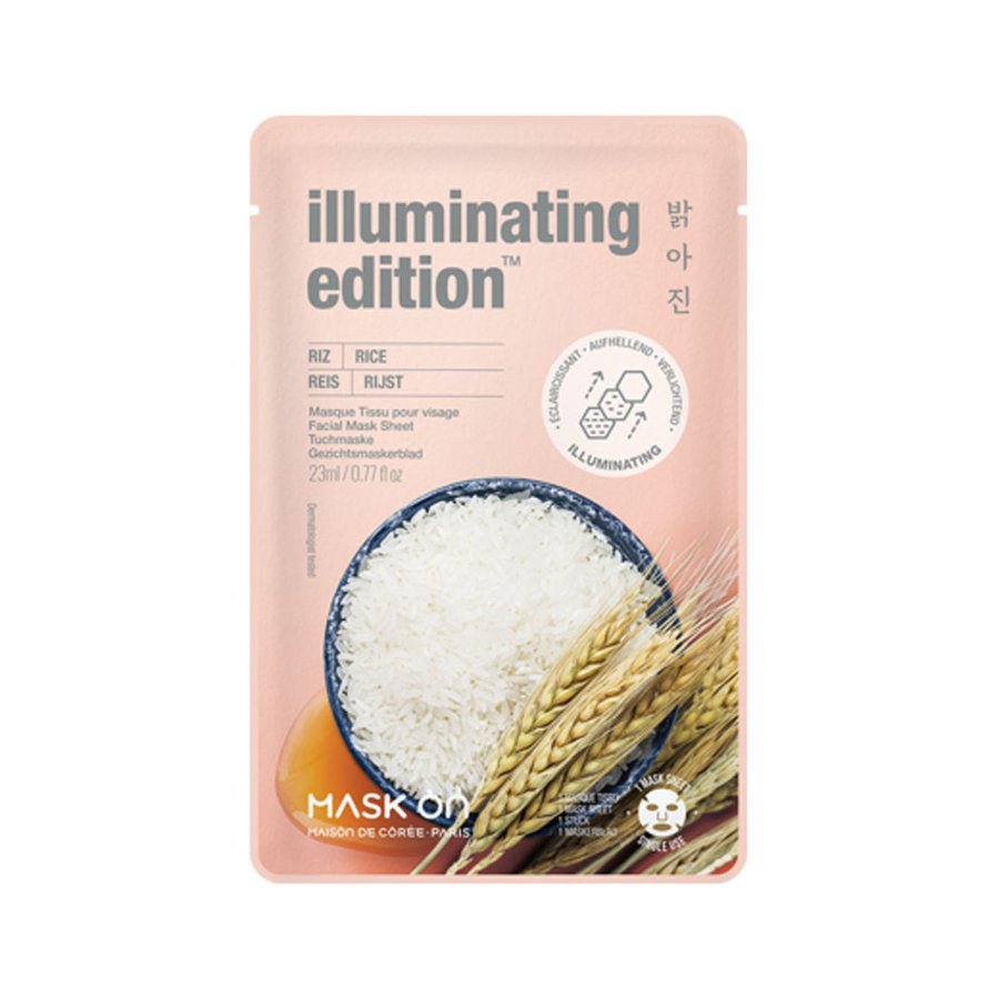 MAISON DE COREE Illuminating Gesichtsmaske Reis 23ml - MAOMAO