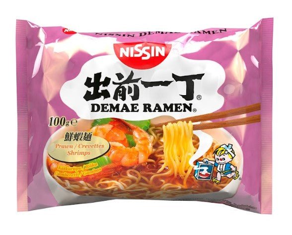 NISSIN Instant Nudeln Garnele 100g - MAOMAO