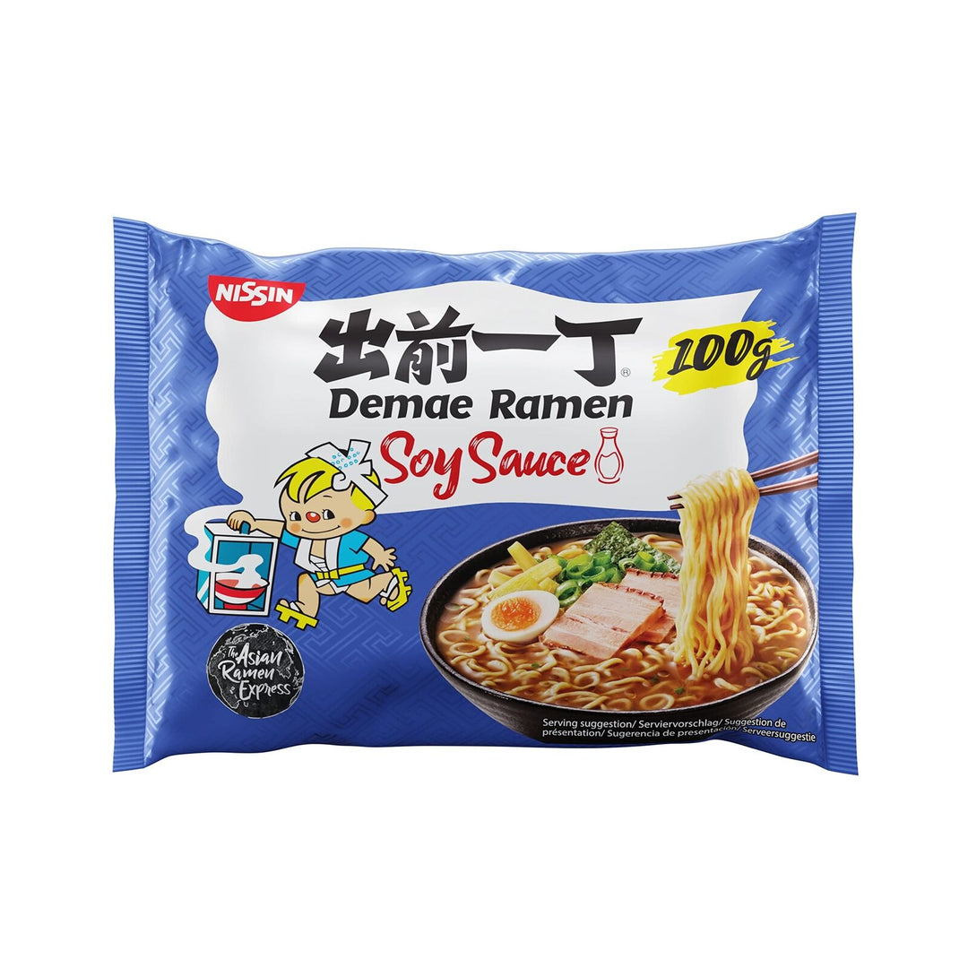 NISSIN Instant Nudeln Sojasauce 100g - MAOMAO