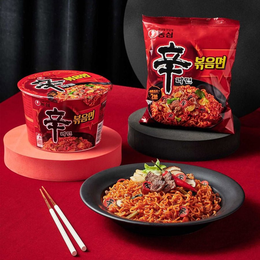 NONG SHIM Instant Nudeln Shin Ramyun gebraten 131g - MAOMAO