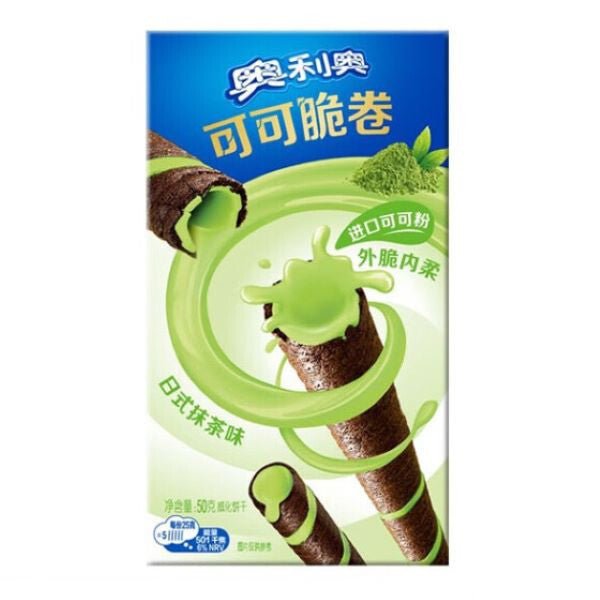 OREO Kakao Knusperrolle Matcha 50g - MAOMAO