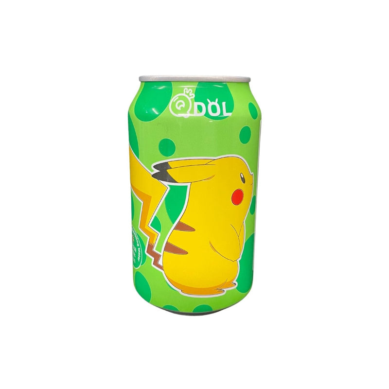 QDOL POKEMON Pikachu Sparkling Water Lime Flavor 330ml (DISPOSABLE)