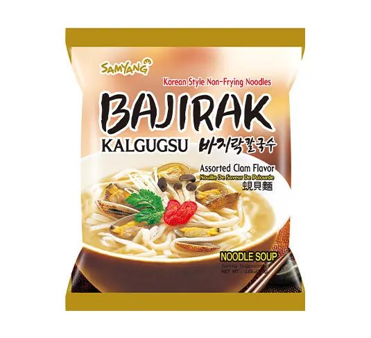 Sam Yang Instant Nudeln Bajirak Kalgugsu Muschel 100g - MAOMAO