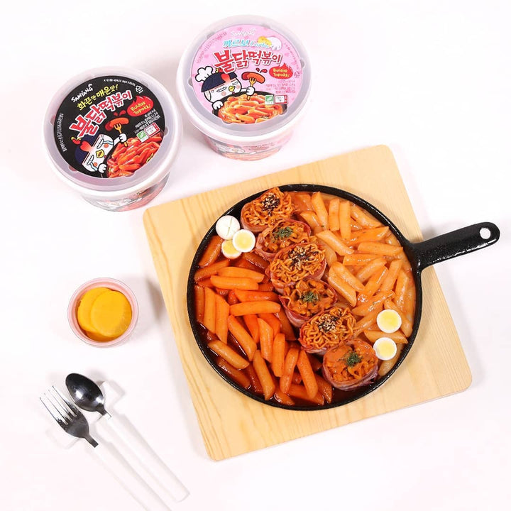 SAMYANG Hot Chicken Tteokbokki Carbonara 179g - MAOMAO