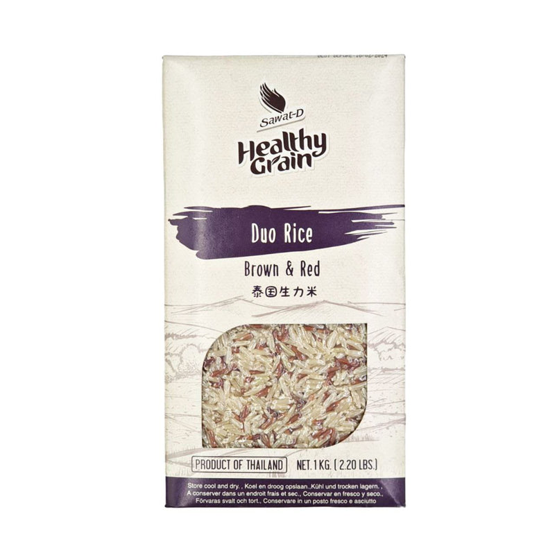 SAWAT-D HEALTHY GRAIN Brown &amp; Red Duo Rice 1kg