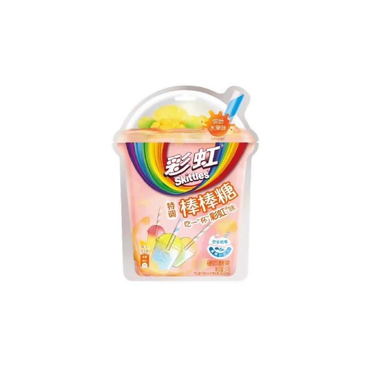 SKITTLES Lollipops Fruit Flavor 54g (5 Lollipops)