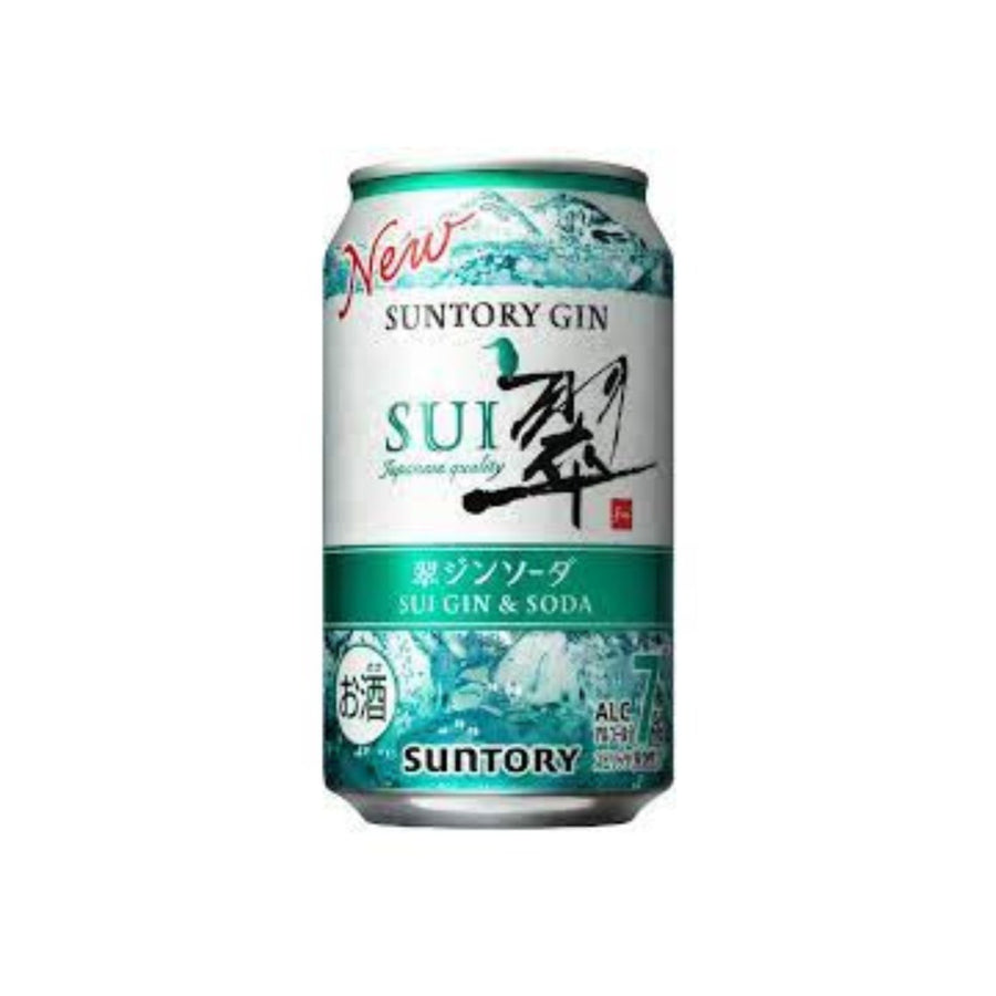 SUNTORY Sui Gin Soda Can 7% Alc. 350ml - MAOMAO