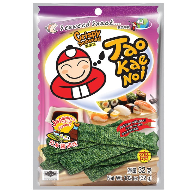 Taokaenoi Knuspriger Seetang Japanische Sauce 32g - MAOMAO