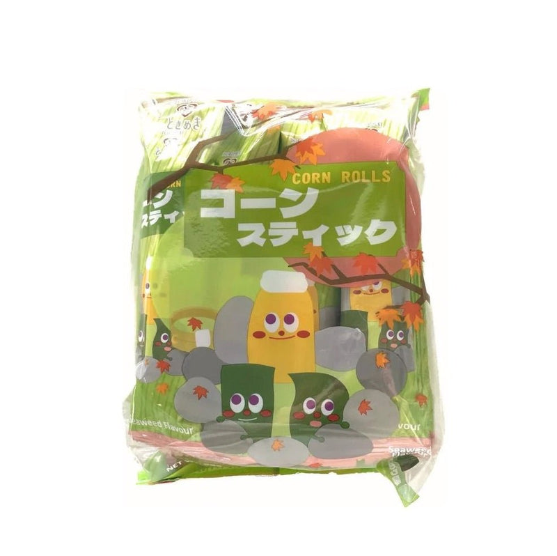TOKIMEKI Seaweed Flavor Corn Rolls 98g (15 pieces)