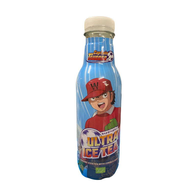 ULTRA ICE TEA Captain Tsubasa Lemon Flavor 500ml (DISPOSABLE)