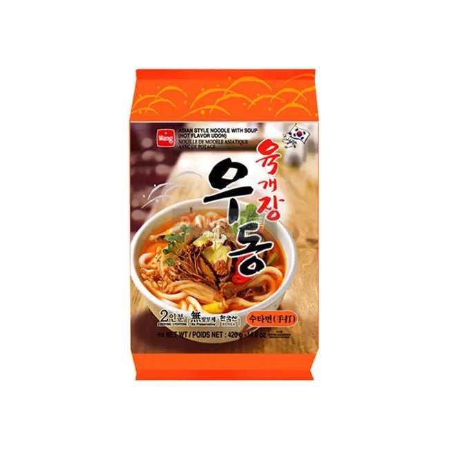 Wang Udon Nudeln Würzige Geschmacksrichtung 427g - MAOMAO