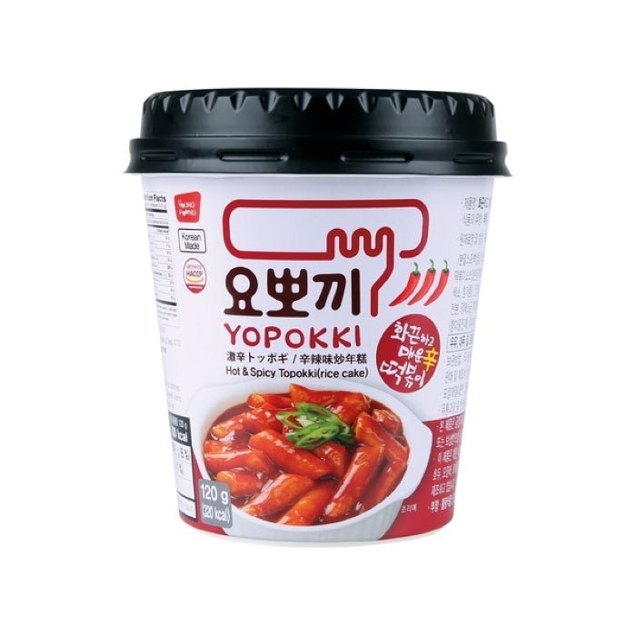 YOUNG POONG YOPOKKI Reiskuchen Halal Scharf 140g - MAOMAO